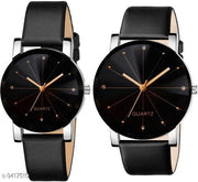 Skylark AWESOME BLACK DIAL COUPLE Analog Watch - For Men & Women
