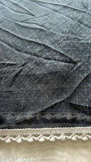 Fancy Georgette Printed  saree (With Lace Border)