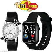 NEW ARRIVAL WATCH COMBO FOR BOYS & GIRLS | BUY 1 GET 1 FREE DIGITAL WATCH FOR KIDS | HIGH QUALITY WATCH FOR KIDS | NEW DESIGN FOR KIDS