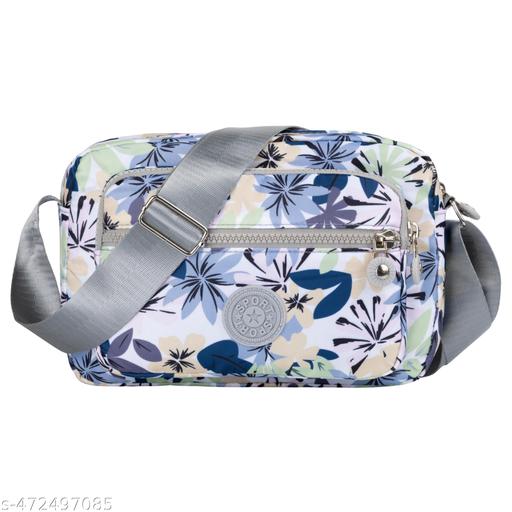 Crossbody Purse for Women, Nylon Waterproof Shoulder Purse, Messenger and travelling Bag Lightweight, Long Strap