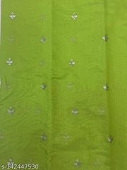 Woman Fancy Chanderi Cotton Saree