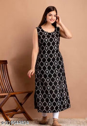 Sleeveless Kurti  Channel Flower