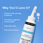 Chemist At Play Under Eye Cream for Dark Circles with Caffeine & Green Tea - 15 gm