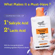 Chemist At Play Exfoliating Body Wash with 1% Salicylic Acid & 2% Lactic Acid - 473 ml