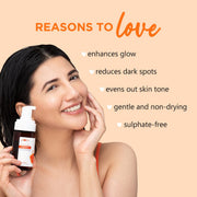 Plum Goodness Mandarin & Vitamin C Foaming Face Wash For Glowing Skin