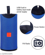 Bluetooth Speaker TG-113 Powerful High Definition Sound Quality Portable Stereo HD Sound  (Color Blue)