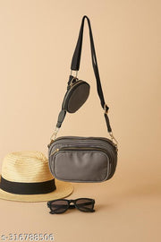 Stylish parachute camera design sling bag