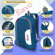 Bayo  25 L Casual Backpack For School Collage Office Tuition and Picnic Boys Girls Men & women Waterproof Laptop Bag
