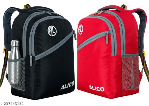 35 L Casual Waterproof Laptop Bag/Backpack for Men Women Boys Girls/Office School College Teens & Students (COMBO 2 PICE)