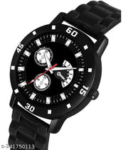 HC HARMI CREATIVE Staylish Modern Men Watches with Bracelate