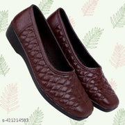 Women's Casual & Daily Use Bellies with PVC Sole