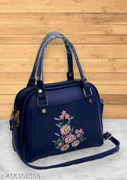 High quality ravishing fancy women designer handbag with non-detachable belt