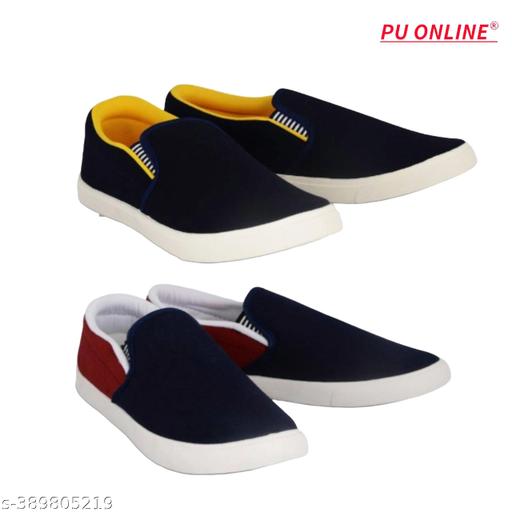 PU ONLINE Exclusive Range of Stylish Comfortable Sports Loffer Running Shoes For Men