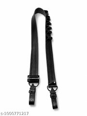 Adjustable Leather Cartridge 12 Bore Belt with Bullet Loops (Durable and Light Weight) Black