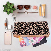 Black Golden Tiger Clutch