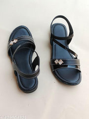 sanjana fashion flats slippers fancy womens girls heels sandals chappals