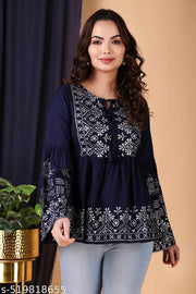Top for women, top for girls, top for women, top for regular use, girls top for office use, plain top, regular top, classic top, topper, ladies topper, girls topper, top and tunics, top under 200,top under 300