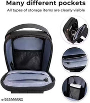Waterproof Polyester Slim Unisex Crossbody Sling Bag Chest Backpack Men's Shoulder Bag, Leisure Travel Handbag, Hard Shell Anti-Theft Chest Bag(1pc).
