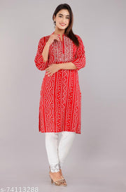 TRENDY WOMEN STRAIGHT KURTI