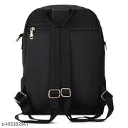 New Classic Waterproof Backpack for Women & Girls - School, College, Travel, Casual & Outdoor Use | Women and Girls Fashion Mini | Casual Backpack Bags For College, Tuition, Office