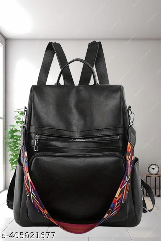 BohoBuzz Premium Waterproof Backpack For College Girls | Women Office Bag Durable & Daily Usable (Backpack,bag,backpack for women women bag fashion,stylish)