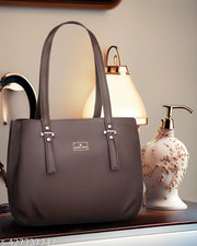 Brown Artificial Vegan leather Office & daily use hand bags,  women handbag, Women bags, Ladies bag, ladies purse