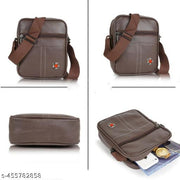 Stylish Professional Casual Synthetic Leather Bag/Shoulder Bag for Men/Travel Bag/Cross Body Bag/Office Business Bag/Messenger Bag/Stylish Sling Bag for Men & Women