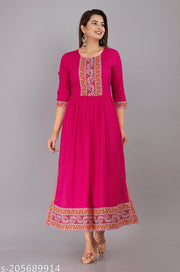 Three-Quarter Sleeves WOMEN new stylish NAYARA Cut kurti