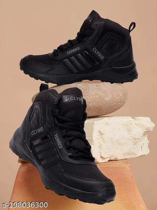 CLYMB Casual Sport for Men | Stylish Lace-Up Sneakers with Cushioned Insole | Comfortable Walking Shoes with Rounded Front Running shoes