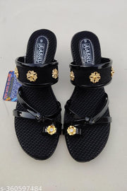 Asku Footwear & Fashion’s Trendy Heel Sandals With Cushioned Sole And Sturdy Construction For Everyday Use And Comfortable Heels With Strong Stone, Best Fitting & Pasting Without Damaged ( safe home delivery ), Water Proof /