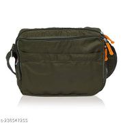 Men waist bag, Unisex Sling Bag gents kit, Cross Body Multipurpose Hand Bag, Sling Bag For Men & Women, Slim Bag for Office, Cash, Business Collection, Travelling, Pack 1