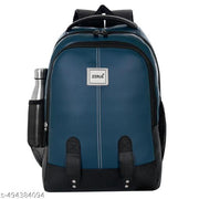 Zerus Graceful Vegan Leather School bags For Boys Laptop Backpack for men Unisex Kids Bags & Bagpacks For School College Work Office & Students Beg