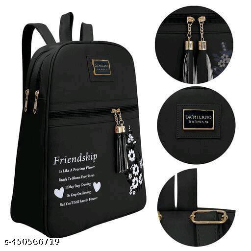 flower print backpack