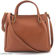 Elegantt Tan Color Women Handbag