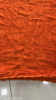 Georgette Printed Saree (With Lace)