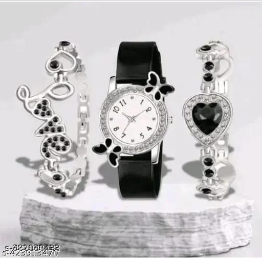 NEW FANCY WOMEN WRIST WATCH WITH BRECELETE