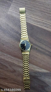 Golden Watch For Men's & Boy's