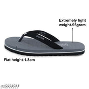 DOCTOR EXTRA SOFT Flat-D-19-Grey Women's Orthopaedic Diabetic Comfort Daily Use Slippers & Flipflops