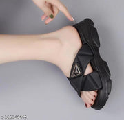 Summer New Premium Trendy Latest Design Wedges heel Sandal For Women Fancy Stylish Comfortable Wedges Sandal For Women Work Wedges For Women | Daily Wear, Casual Wear, daily Wear || Girls