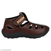 Kids velcro BROWN Color Casual Sandals For Boys & Girls.