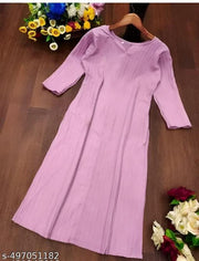 Trendy Fancy Sensational Kurti for Girls & Women - Stylish & Comfortable Ethnic -Every day Ethnic Wear-Comfort And Style(SEA GREEN)