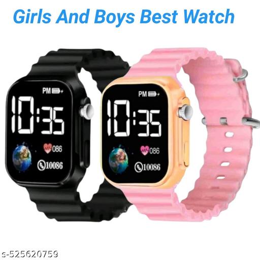 Trending LED Watch , DIgital Smart Desing LED Display KIds Watch For Boys & Girls , Men And Women