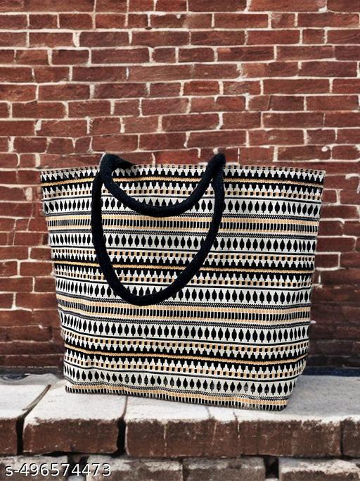 Chic & Durable Eco-Friendly Tote Bag – Bold Design, Practical Features