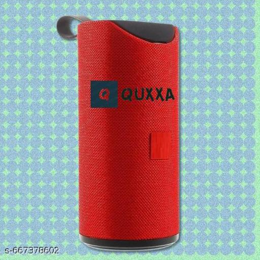 QUXXA TG-113 10W Wireless Bluetooth Portable Speaker – Powerful Sound with Deep Bass Compact Design Long Battery Life Compatible with All Smartphones Tablets and Laptops Available in Multicolour