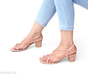 woman heel sandal