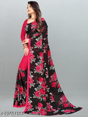 Daily Wear Floral Printed Georgette Saree