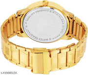 GOLD-19 Day n Date Series Men's Gold Chain Analog Watches Classic, Attractive, Professional, top-trendy and stylish Analog Watches for Men/boys for office, school use