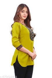 Women Short Kurti new Trendy Short Kurti For Girls