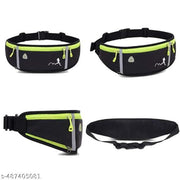 Running Waist Bag, Waterproof Fanny Pack for Women Men, Fanny Pack for Men Women Bottle Holder Bag, Adjustable Strap for Walking Cycling Running Hiking Hold Phones, Keys, Cards (Pack of 1)