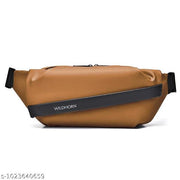 Men’s Crossbody Sling Bag | Compact Waist & Chest Bag | Water-Resistant Travel Fanny Pack with Adjustable Strap for Daily Use, Hiking & Outdoor Adventures
